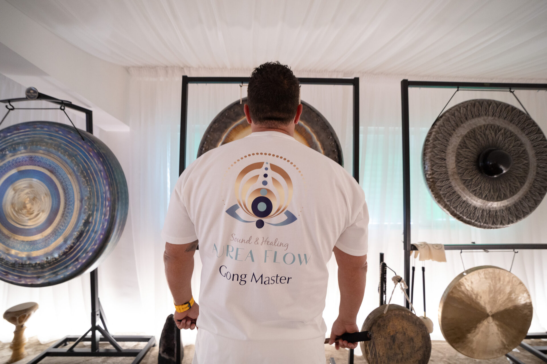 Gongs for sound therapy