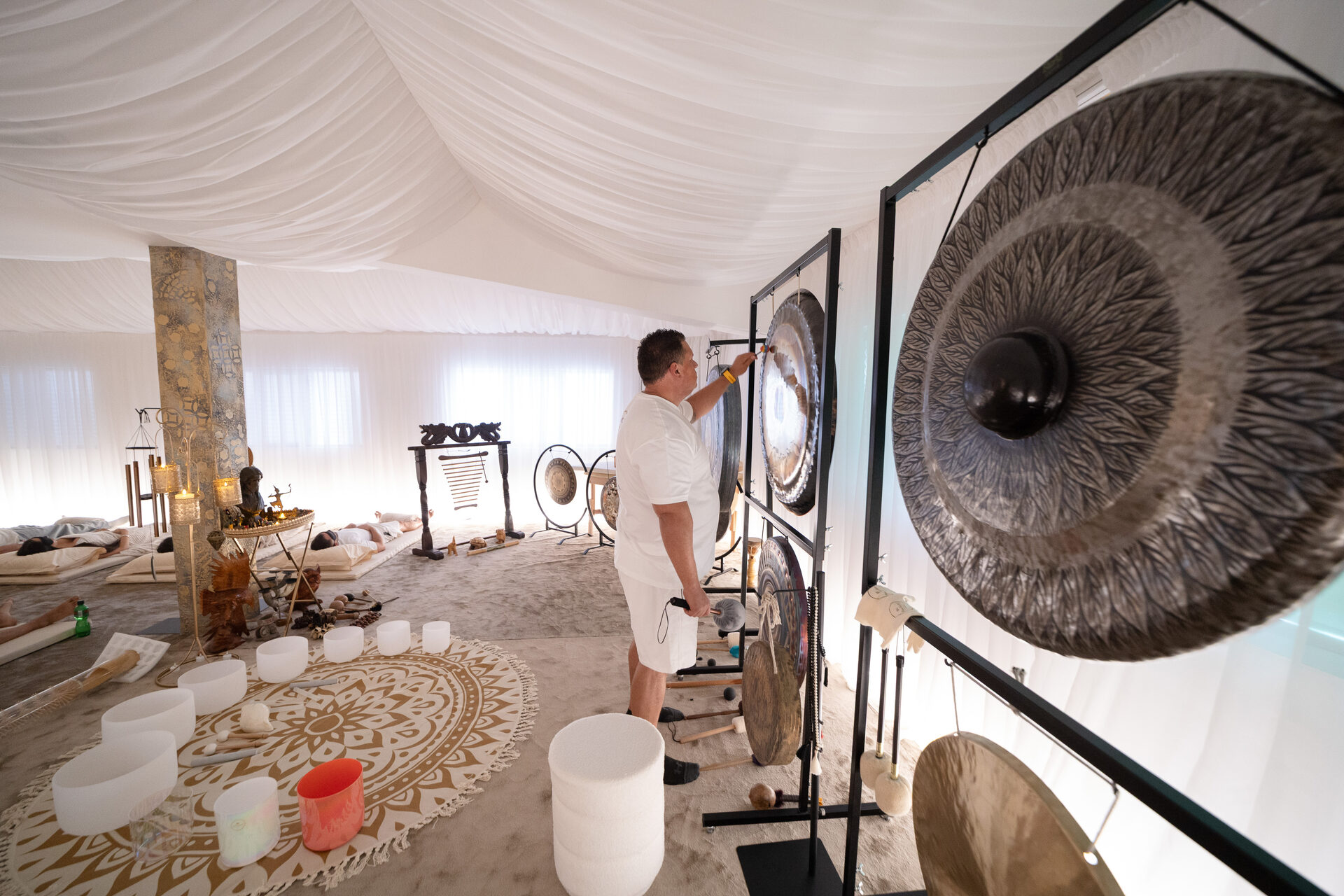 Gong for sound therapy
